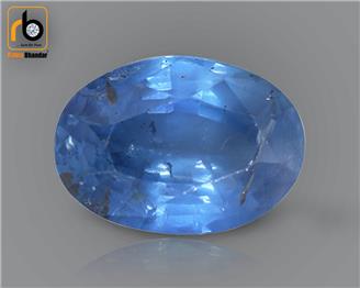 NATURAL  UNHEATED UNTREATED BLUE Sapphire / Neelam 5.84 cts. ( 66941 )